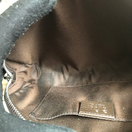 Preloved Gucci Waist Belt Bag GG Canvas