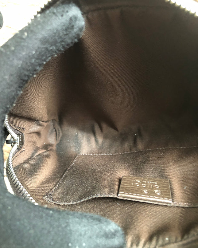 Preloved Gucci Waist Belt Bag GG Canvas