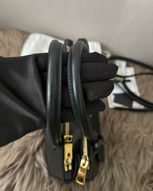 Preloved Authentic Small Prada Galleria Saffiano leather bag