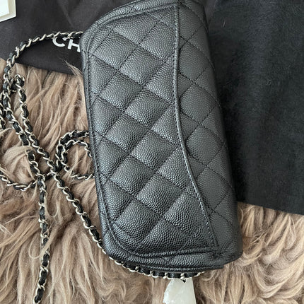 Preloved Authentic Chanel Glasses Case with Chain