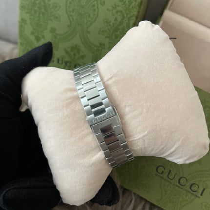 Preloved Authentic unused Gucci G-Timeless bee 32mm stainless steel watch