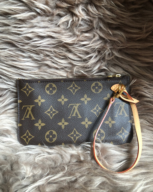 Preloved Louis Vuitton Monogram Neverfull Pouch