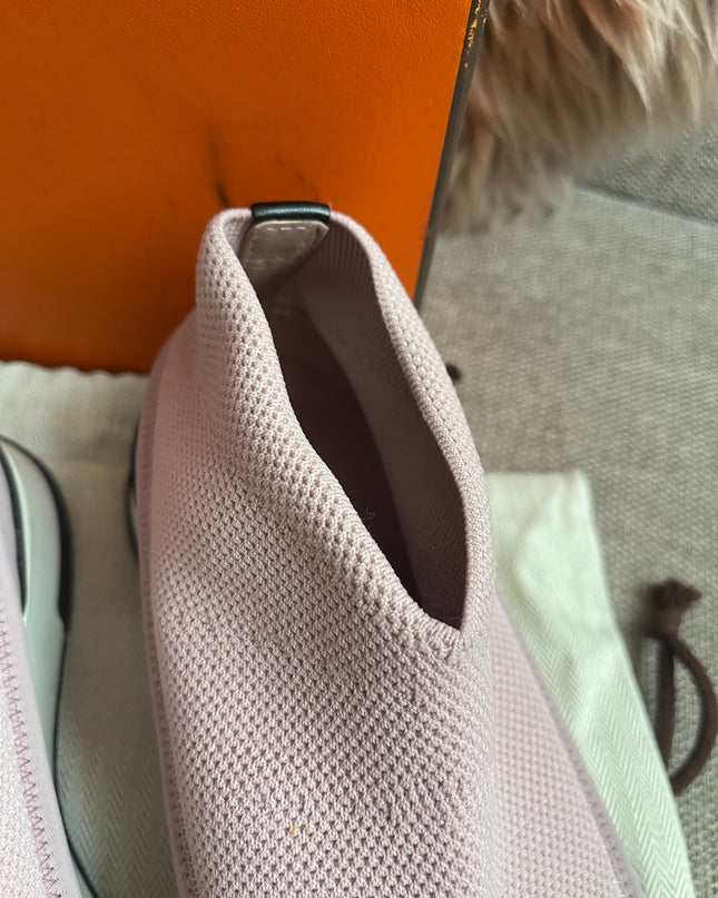Preloved Authentic Hermes Brides de Gala Sneaker Rose Pink EU 37.5