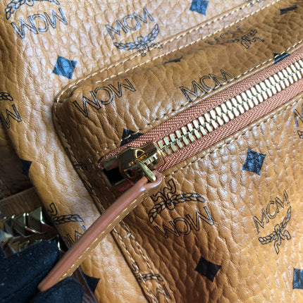 Preloved  MCM Stark Side Studs Backpack