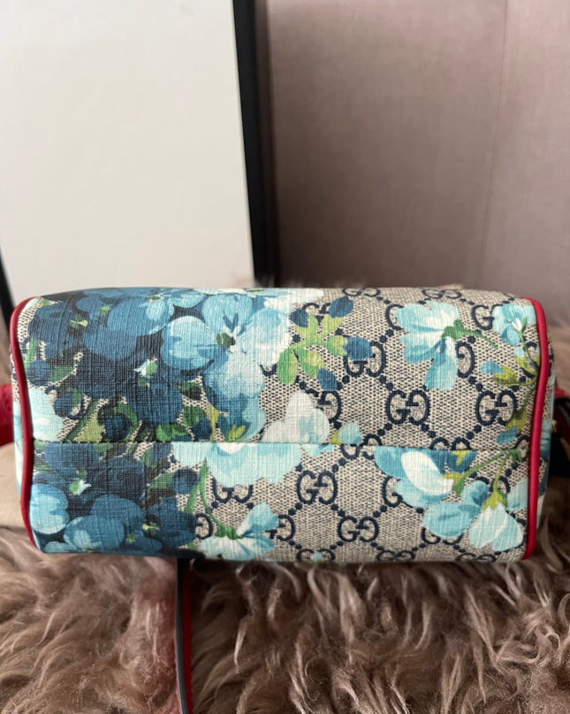 Preloved Authentic Gucci GG Blooms Mini Boston Bag