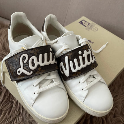 Preloved Authentic Louis Vuitton Frontrow sneakers sz35