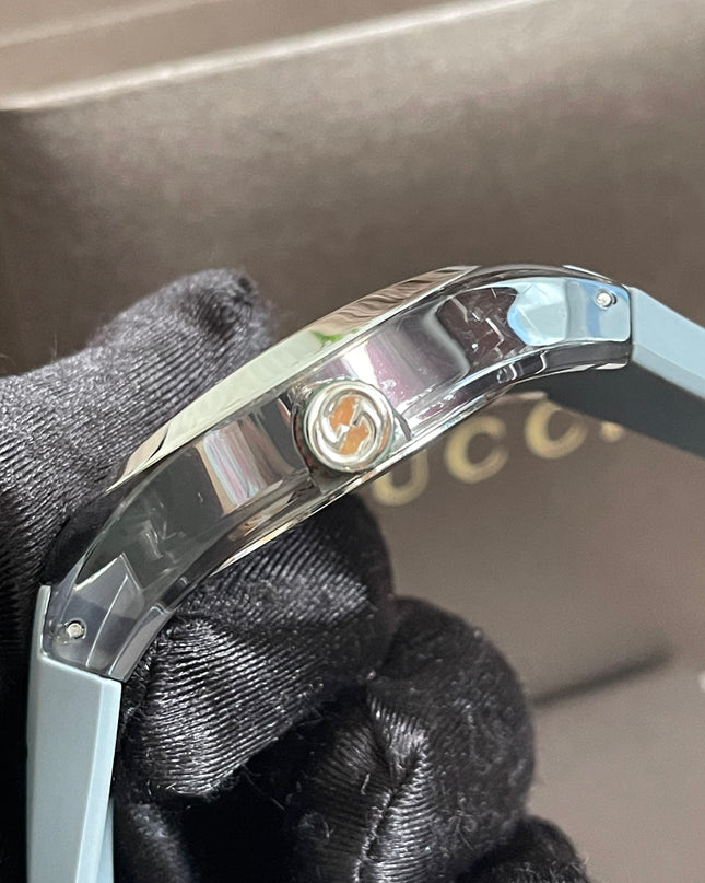 Preoved Authentic Gucci Sync Watch Grey Full Set with Box