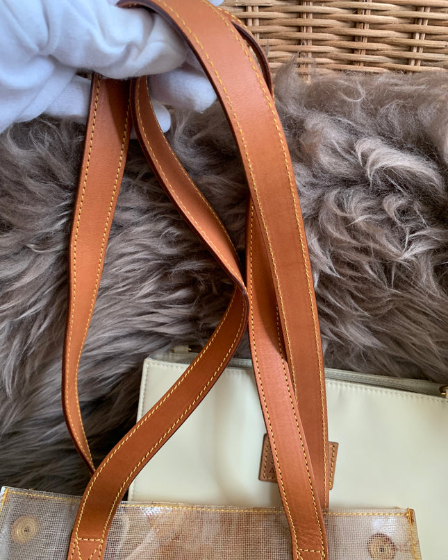 Alviero Prima Classe Small Clear Tote Bag