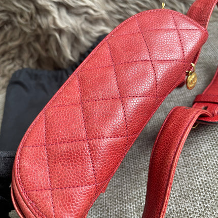 Preloved Authentic Chanel Vintage Quilted Waist Bag