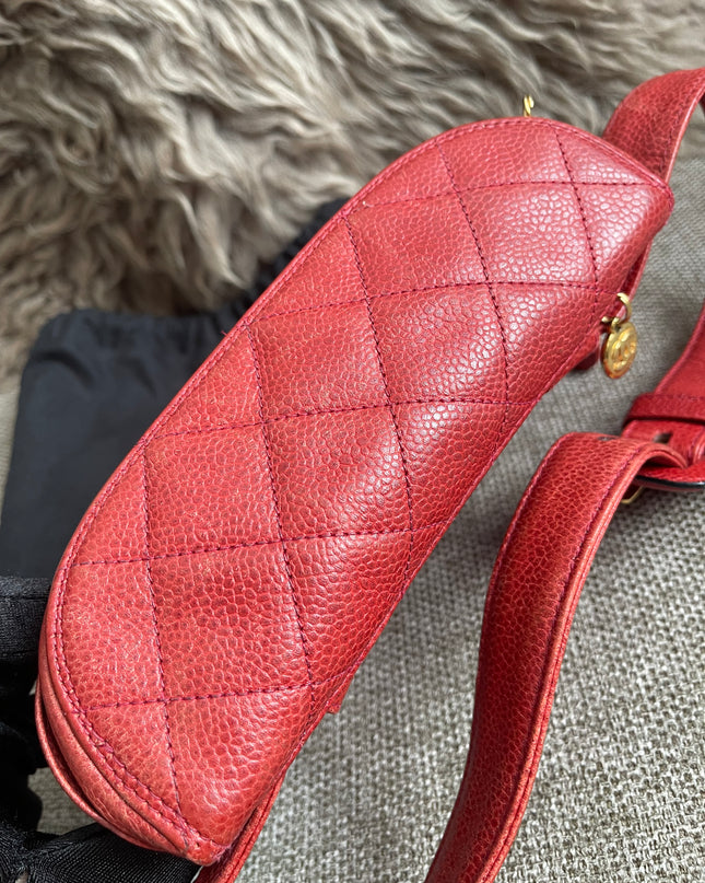 Preloved Authentic Chanel Vintage Quilted Waist Bag