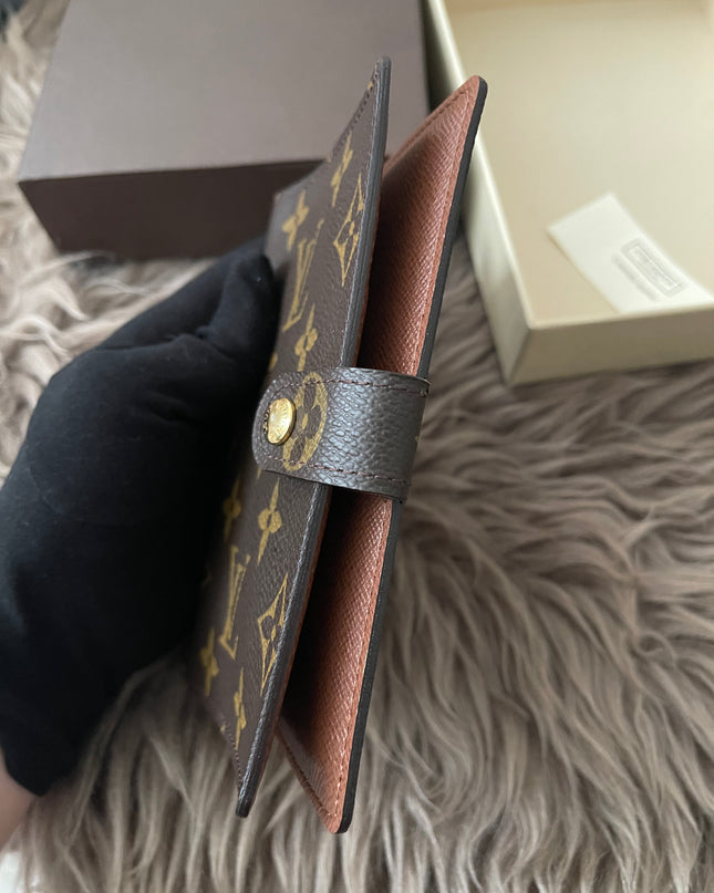 Preloved Authentic Louis Vuitton Agenda PM notebook cover monogram
