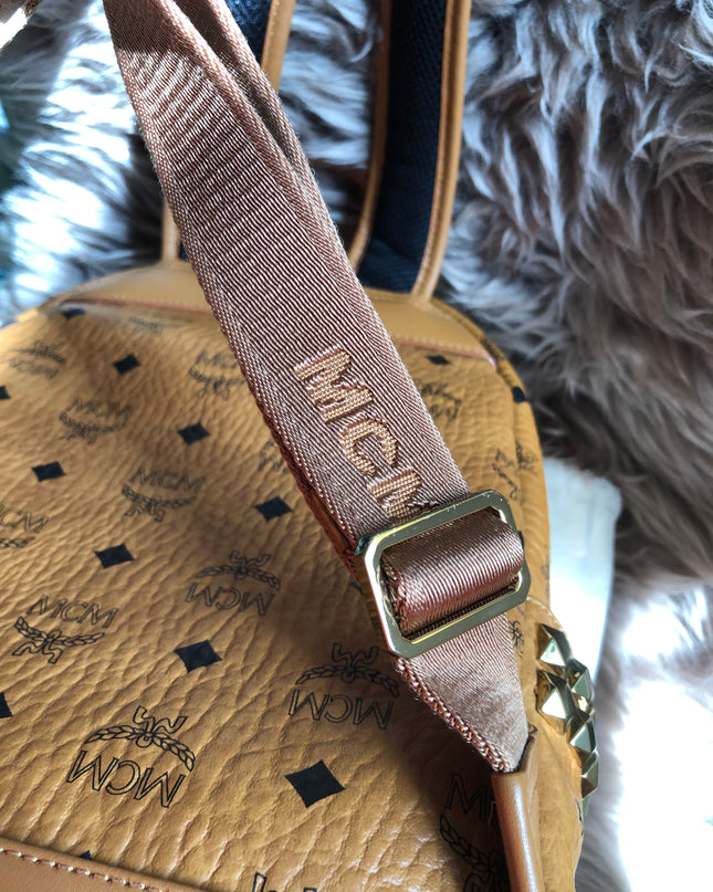 Preloved  MCM Stark Side Studs Backpack