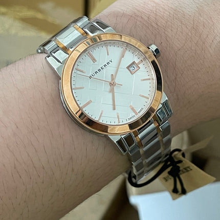 Preloved Authentic Rank N Burberry The City BU9105 Swiss Quartz Watch (34 mm)
