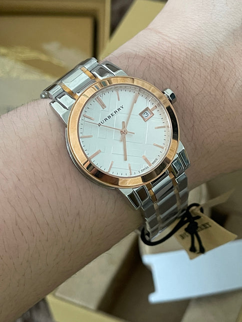 Preloved Authentic Rank N Burberry The City BU9105 Swiss Quartz Watch (34 mm)