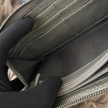 Preloved Authentic Rank A- Gucci Soho Zip-Around Wallet