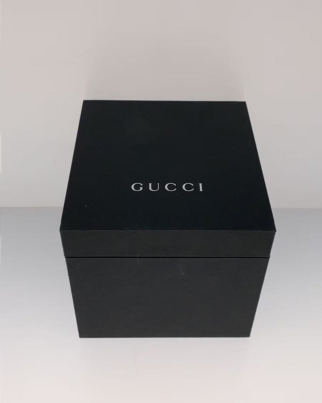 Preloved Authentic GUCCI SYNC/Sherry Line/Wristwatch/Analog/Rubber/BLK/137.3