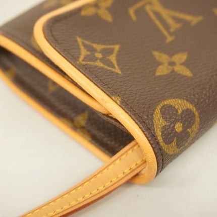 Preloved Authentic Louis Vuitton Shoulder Bag Monogram Pochette Twin PM M51854