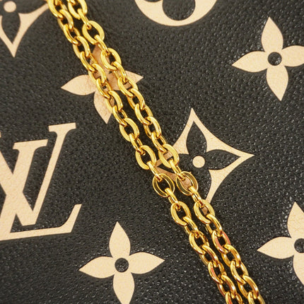 Preloved Authentic Rank A- Louis Vuitton Monogram Empreinte Bicolor Pochette Felicie