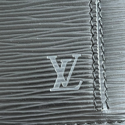 Preloved Authentic Louis Vuitton Epi Leather Sellier Dragonne Clutch – Black (Noir)
