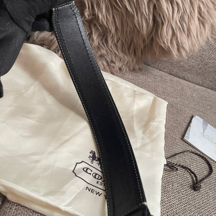 Preloved Authentic Coach Signature Varsity Stripe Flight Crossbody Bago