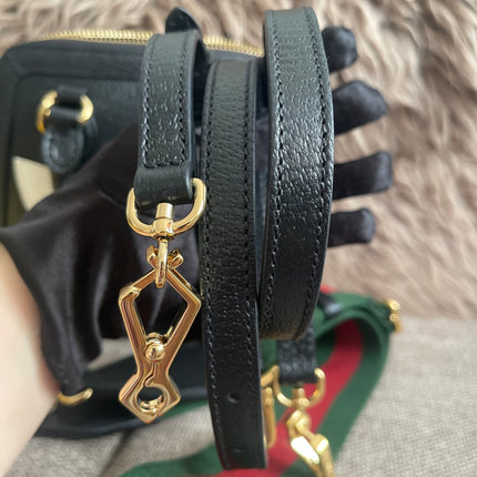 Preloved Authentic Gucci x Adidas Horsebit 1955 Mini Bag