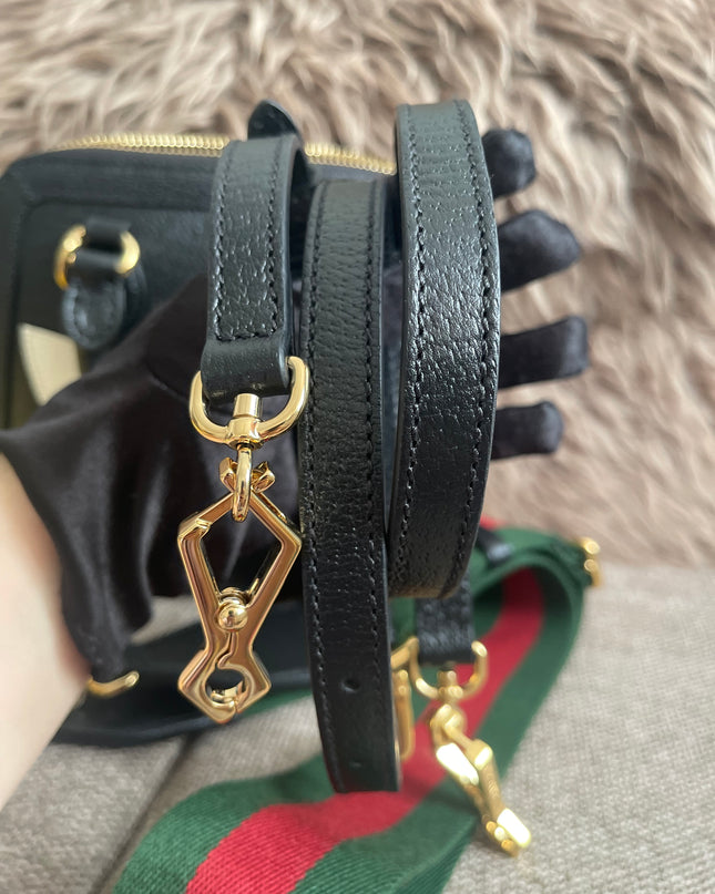 Preloved Authentic Gucci x Adidas Horsebit 1955 Mini Bag
