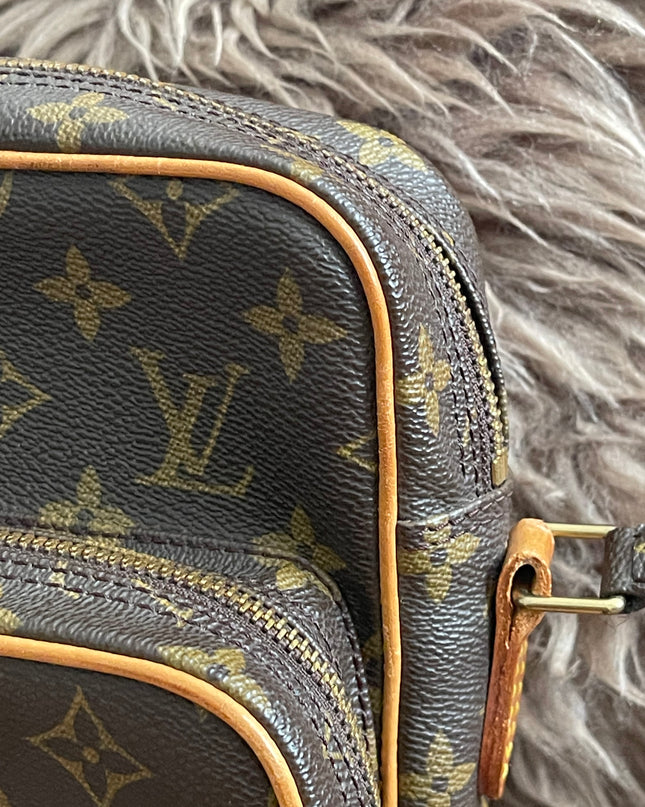 Preloved Authentic LV Amazon Crossbody Bag Monogram Canvas