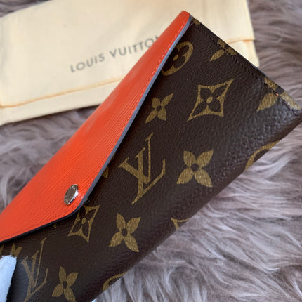 Louis Vuitton Monogram Orange Marie-Lou Wallet