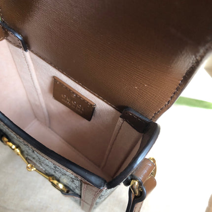 Preloved Gucci Horsebit 1955 mini bag