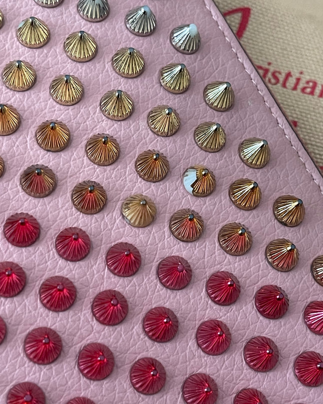 Preloved Authentic Christian Louboutin Panettone zip-around long wallet