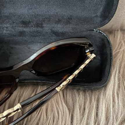 Preloved Authentic Chanel Square Chain Sunglasses