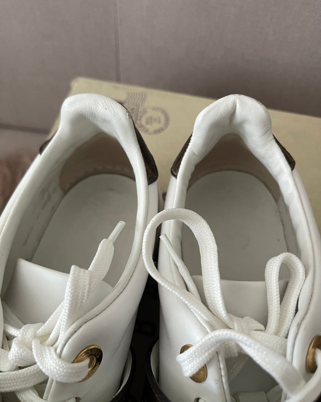 Preloved Authentic Louis Vuitton Frontrow sneakers sz35