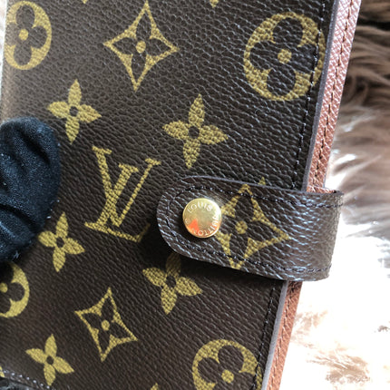 Louis Vuitton Preloved 2003 Agenda PM notebook cover monogram