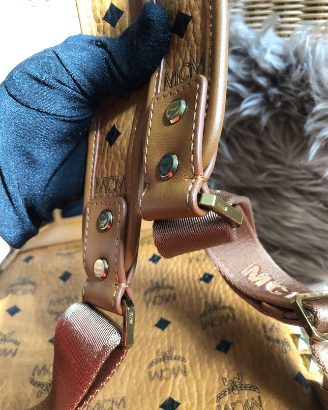Preloved  MCM Stark Side Studs Backpack