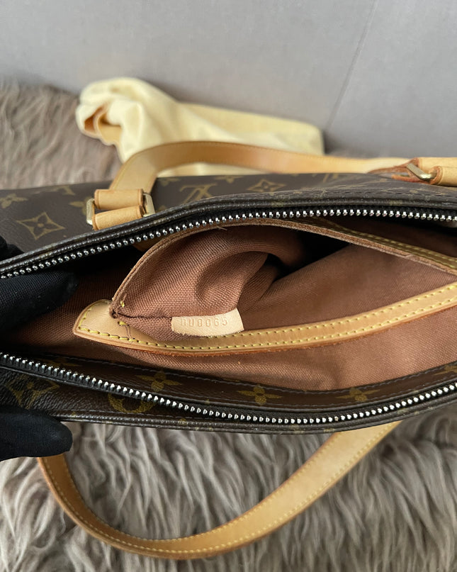 Preloved Authentic Louis Vuitton Cabas Piano Monogram Canvas tote bag