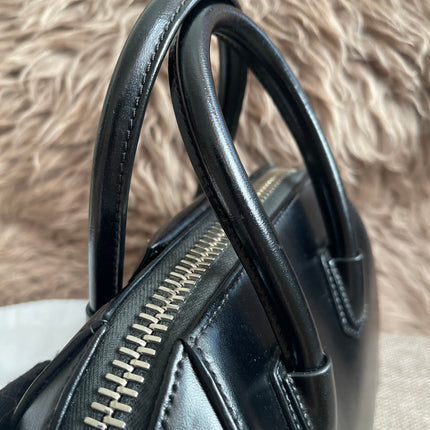 Preloved Authentic Givenchy Mini Antigona Bag Black Calf Leather