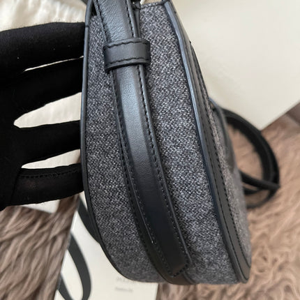 Preloved Authentic Polène Numéro Dix Grained Black Edition Calfskin