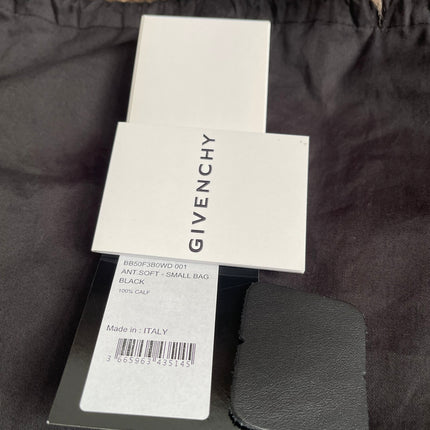 Preloved Authentic Givenchy Antigona Soft Small Bag Black Leather