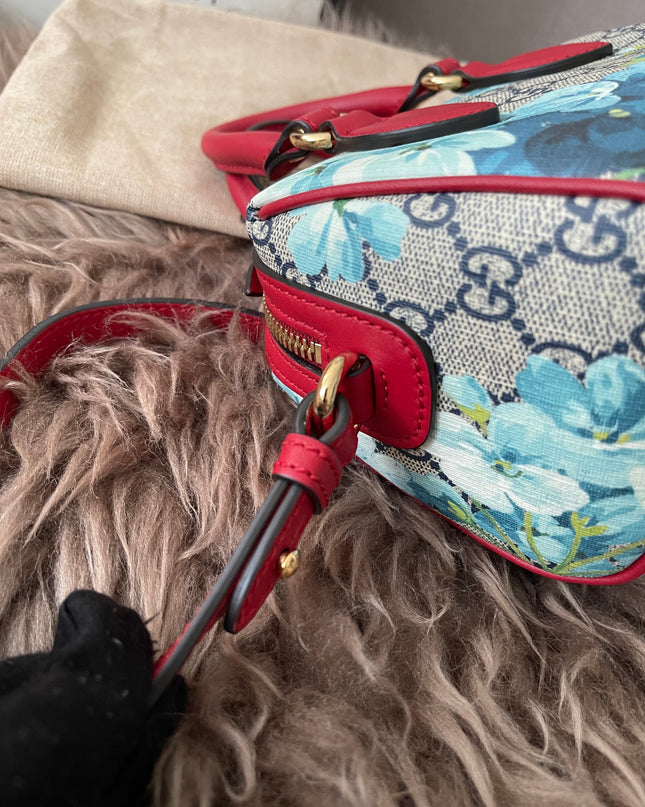 Preloved Authentic Gucci GG Blooms Mini Boston Bag
