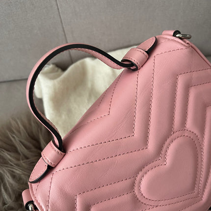 Preloved Authentic GUCCI GG Marmont mini top handle bag