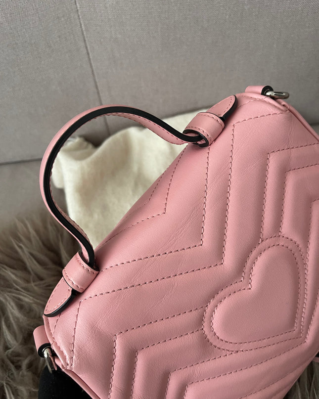 Preloved Authentic GUCCI GG Marmont mini top handle bag