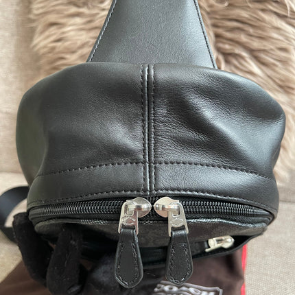 Preloved Authentic Coach Charter Crossbody Sling Bag in Signature Canvas