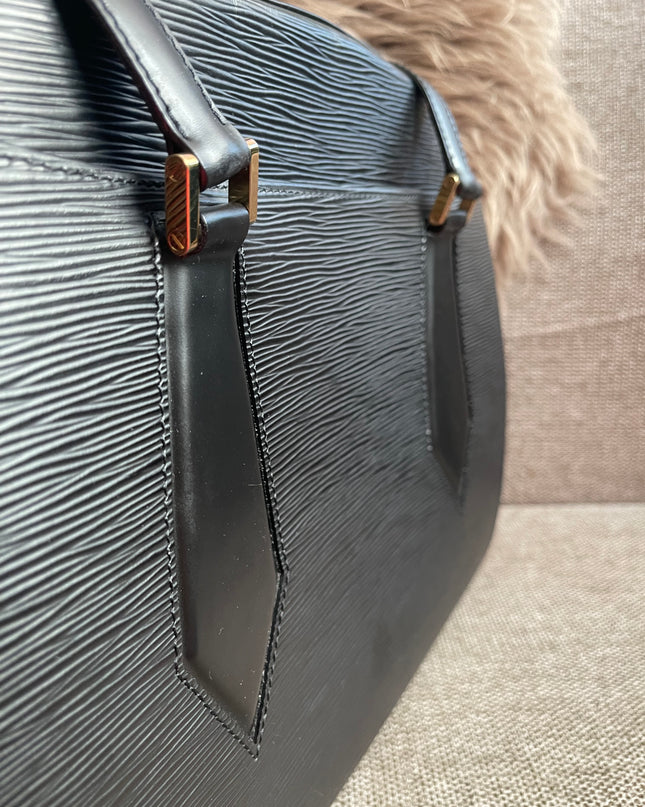 Preloved Authentic Louis Vuitton Epi Leather Sablon Shoulder Bag – Black