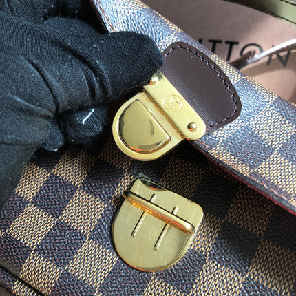 Preloved Louis Vuitton Brown Damier Ebene  Ravello GM