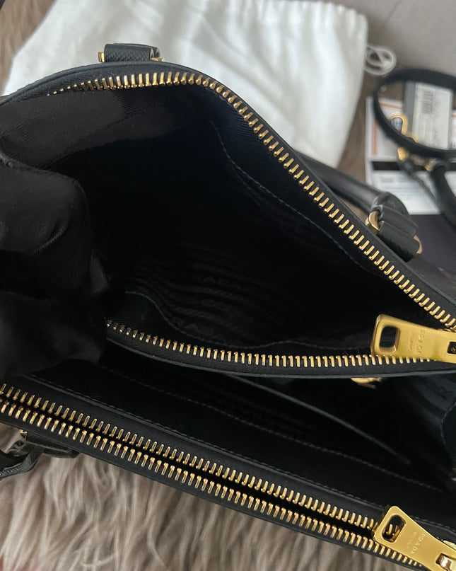 Preloved Authentic Small Prada Galleria Saffiano leather bag