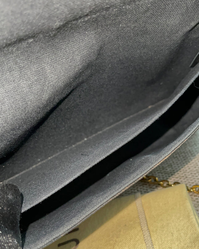 Preloved Authentic LV Félicie Pochette – Limited Edition Floral Jacquard Canvas