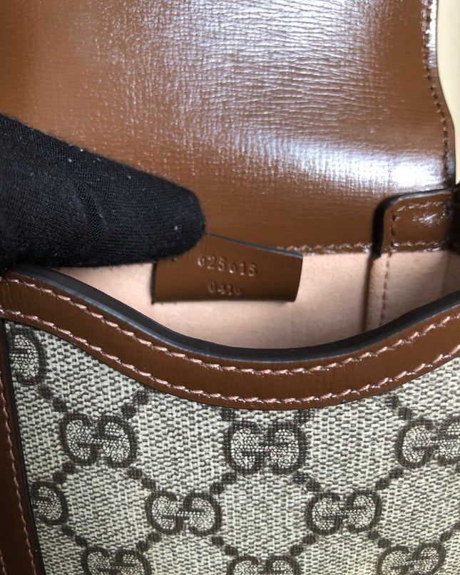 Preloved Gucci Horsebit 1955 mini bag