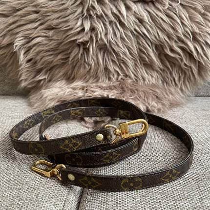 Preloved Authentic Louis Vuitton Monogram Canvas Strap