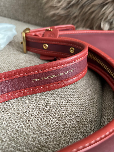 Preloved Authentic Coach Ergo Shoulder Bag in Deep Red