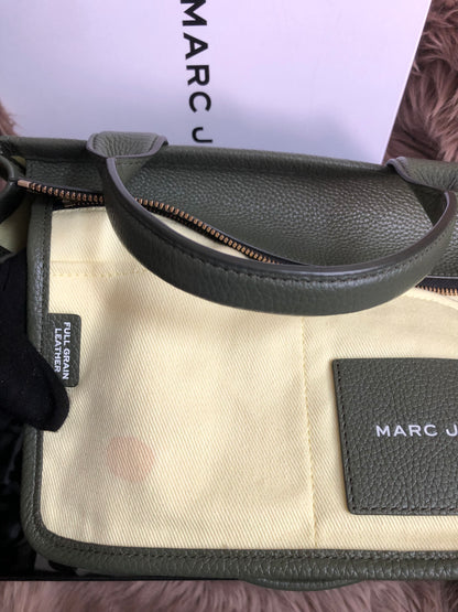 Preloved Marc Jacobs the medium leather tote bag in Green
